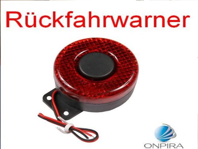 6.12V Piepser Rückfahr Signal Blinklicht Warnton Warnsignal Beeper Rückfahrwarner