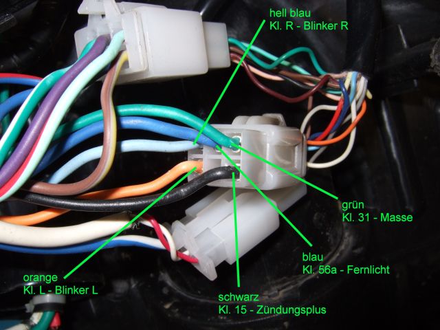 Tacho Stecker 1